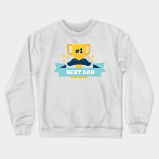 happy Father's Day 2022 stickers gift for your beautiful dad Crewneck Sweatshirt